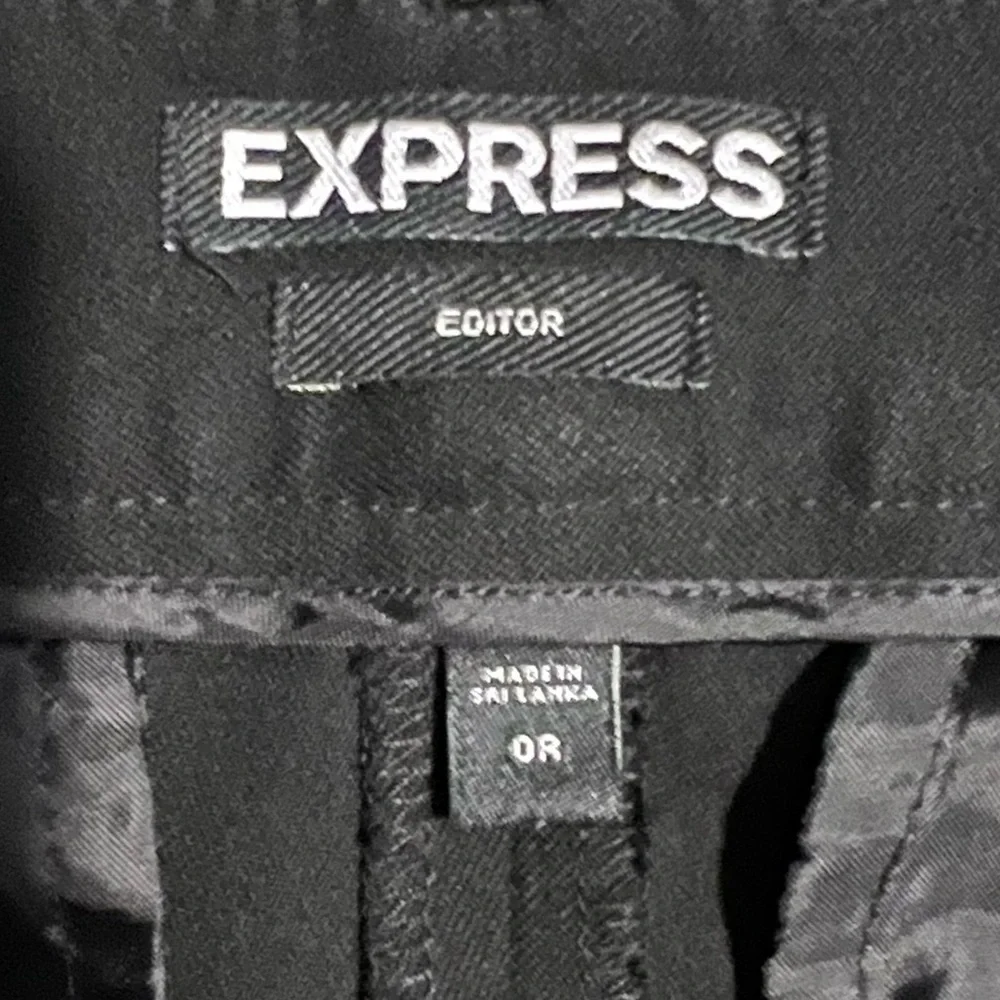 Express Elegant Black Women's Editor Pants